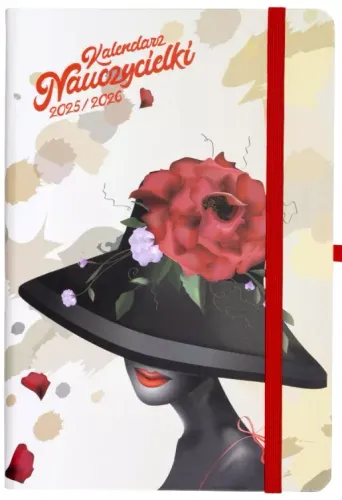 Kalendarz Nauczycielki A5 2025-2026 Salsa, Kapelusz na Arena.pl