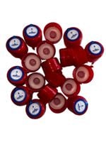 KORKI do butli na wodę 18,9L, ViO 3C-SR, ZESTAW - 20 szt, CZERWONY