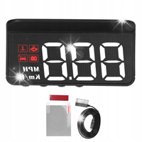 WYŚWIETLACZ PROJEKTOR LED LCD HUD OBD2 GPS