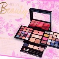 PALETA CIENI dla kobiet DUŻY KUFER do Makijażu Kosmetyki Prezent Walentynki