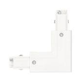 Łącznik 'L' do łączenia szyn ZEWNĘTRZNY PRAWY BIAŁY do LED NEXTRACK