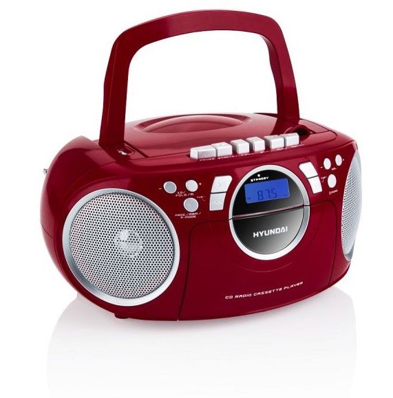 BOOMBOX HYUNDAI 788R USB AUX CD MP3 WYŚWIETLACZ zdjęcie 3