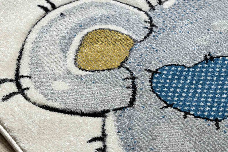RUG/LU/TINIES/TEDDYBEAR/CREAM/140x190 zdjęcie 4
