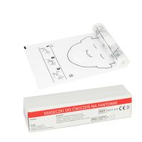 Maseczki/ceratki z filtrem do nauki RKO | rolka 36 szt.