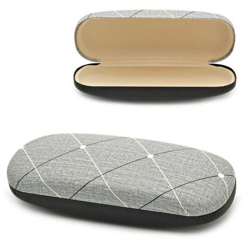 POKROWIEC OKULAROWY ETUI CASE TWARDE BRĄZOWE na Arena.pl