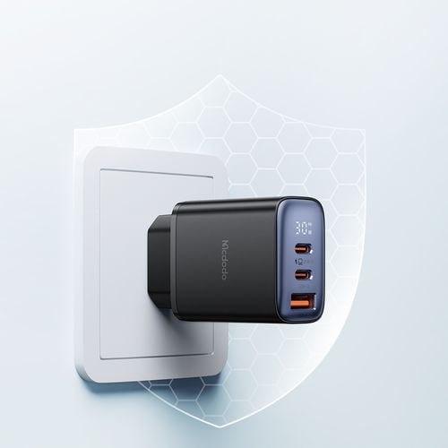 mcdodo szybka ładowarka sieciowa do iphone 2xusb-c 1xusb pd 30w na Arena.pl