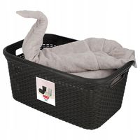 Curver Kosz Na Pranie Do Magla 45 L Ciemny Brąz