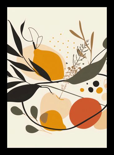 Plakat 29,7x42cm Botaniczny Wir na Arena.pl