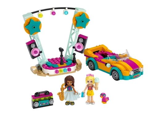 Lego Friends Samochód i scena Andrei na Arena.pl