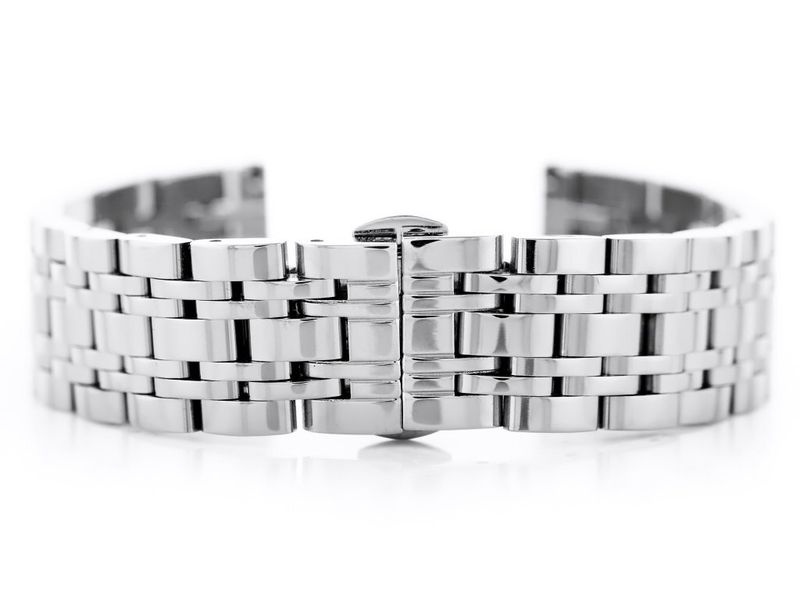 Bransoleta Pacific Model 5 - Srebrna 22Mm zdjęcie 1