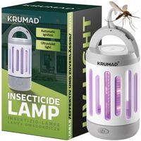 Lampa Owadobójcza UV 5W Na Muchy Komary Owady Osy Ćmy Pułapka