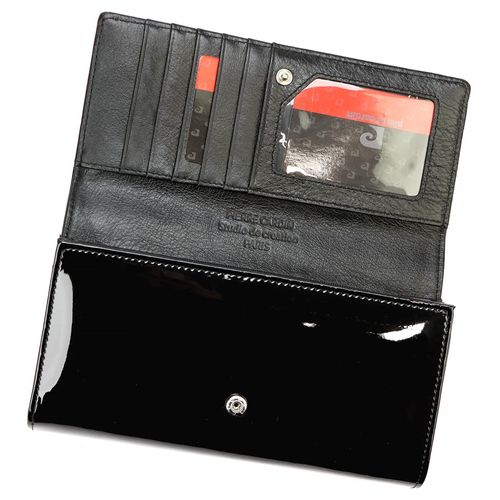 skóra naturalna + Damski portfel ze skóry ekologicznej Pierre Cardin 07 SHINY 121 na Arena.pl