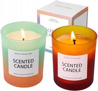 świeca sojowa zapachowa zestaw 150g 2szt