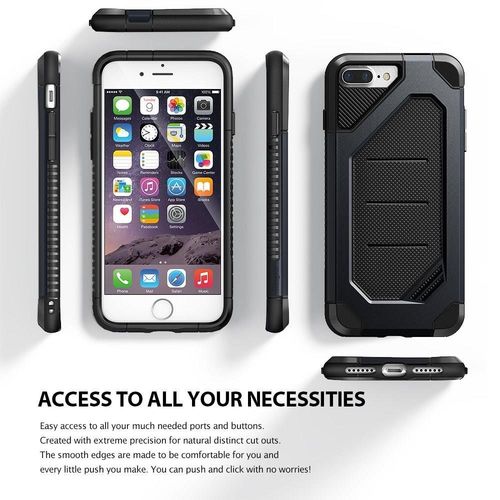 Etui Ringke MAX iPhone 8 Plus / 7 Plus czarne na Arena.pl