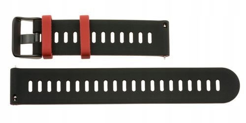 Pasek do zegarka - Vector Smart VCTR-20-S4RD czerwony 20mm na Arena.pl