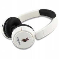Słuchawki nauszne US Polo Bluetooth biały DH Color Logo