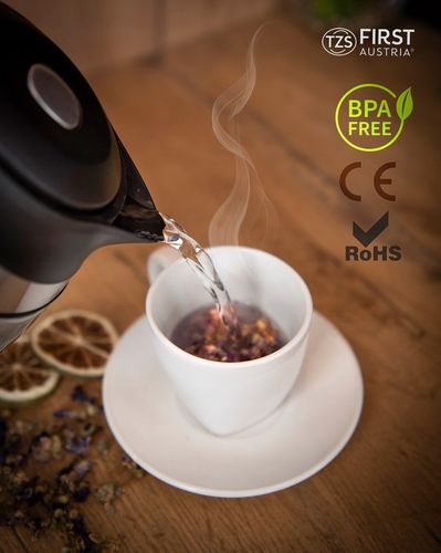 Czajnik elektryczny REGULACJA TEMP KOLORY LED 1,8L First Austria na Arena.pl