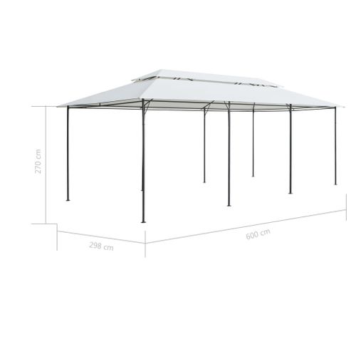 Altana, 600X298X270 Cm, Biała na Arena.pl