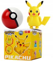 PIKACHU Pokemon Pokeball BOX + Składana Figurka Pokemony z PL