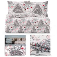 Pościel AmeliaHome SNUGGY MERRY 200x200+80x802