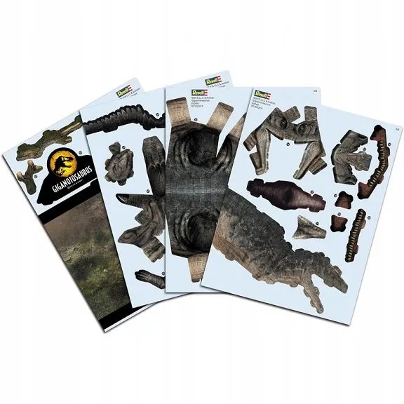Jurassic world - giganotosaurus 3D (puzzle) zdjęcie 8
