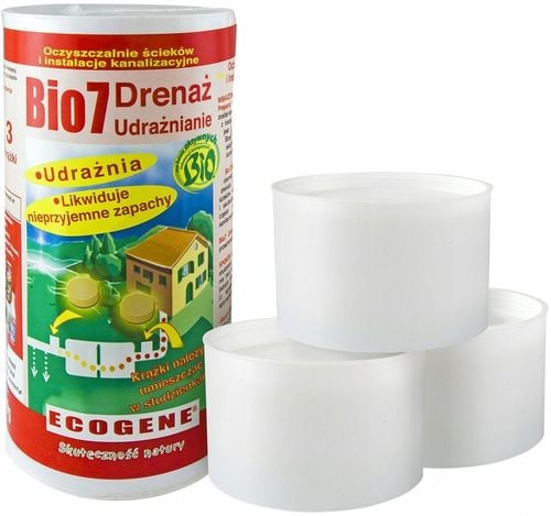 Bio7 DRENAŻ Udrażnianie NIEDROŻNY DRENAŻ BIO 7 Ochrona Drenażu na Arena.pl