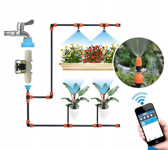 Elektrozawór 12V 0.02~0.8MPa króciec 11mm + sterowanie bezprzewodowe Wifi zdjęcie 13
