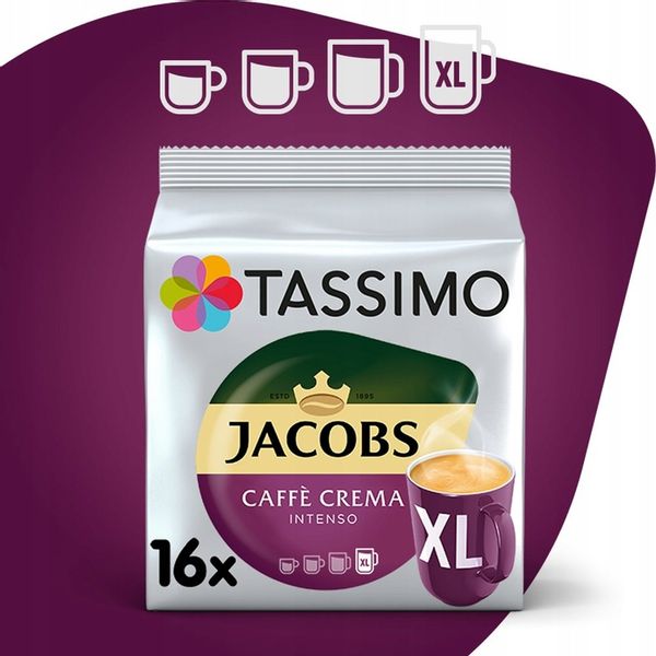 Kapsułki Tassimo Caffe Crema XL Intenso, 5+1 opakowanie GRATIS! zdjęcie 2