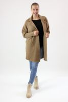 Klasycznym płaszcz Alpaka Marcela Standard Karmelowy UNI