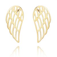 Kolczyki Ze Stali Szlachetnej Pozłacanej Kst3176