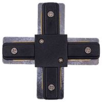 Krzyżowy PROFILE X-CONNECTOR 9188 szynoprzewodu Nowodvorski do 1-fazowej szyny natynkowej 230V czarny