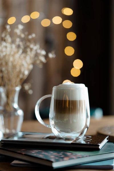 Komplet 2 szklanek z podwójną ścianką Amo 300 ml 8616 zdjęcie 5