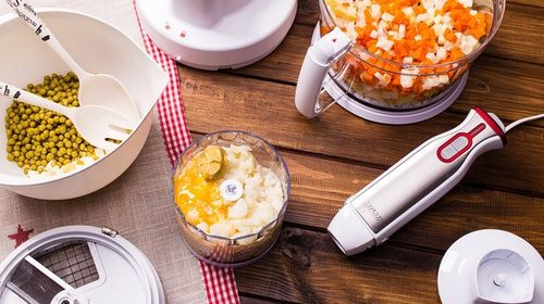 Robot kuchenny blender ręczny mocny MPM BRK-01 biały na Arena.pl