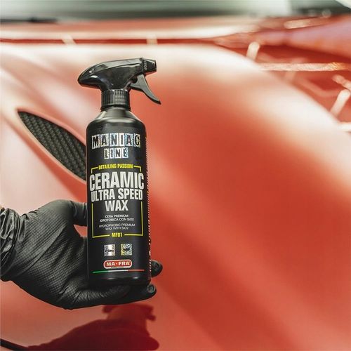 Wosk ceramiczny samochodowy w sprayu CERAMIC ULTRA SPEED WAX 500 ml Mafra na Arena.pl
