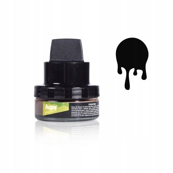 COLOR WAX BLACK 50 ML - KAPS zdjęcie 1
