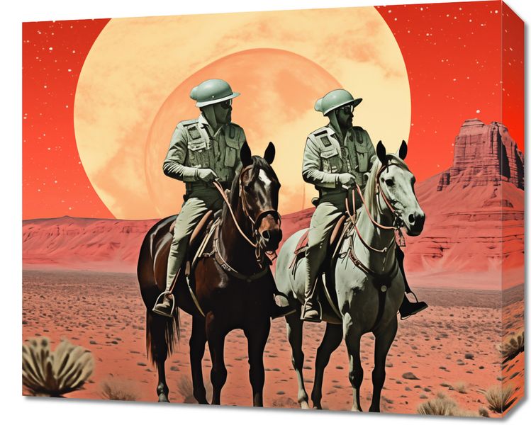 Obraz 60x50cm Patrol Kosmiczny zdjęcie 1