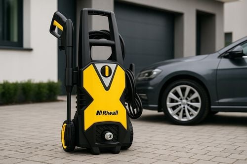 MYJKA CIŚNIENIOWA RIWALL REPW120M BAR MOCNA POMPA ZESTAW 230barEW na Arena.pl