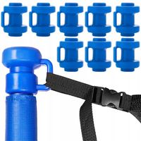 8x GRZYBEK GRZYBKI TRAMPOLINY MOCOWANIA DO SŁUPKA SIATKA WEWNĘRZNA KAPTUREK