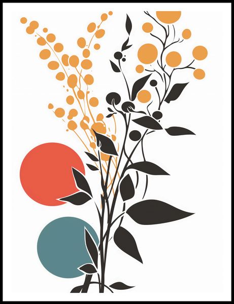 Plakat 75x100cm Rozkwitające Życie zdjęcie 3