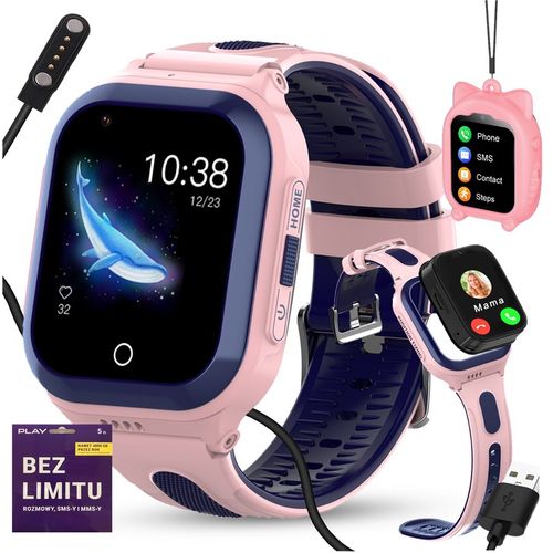 SMARTWATCH DLA DZIECI ZEGAREK TELEFON GPS SMS ROZMOWY MP3 WIBRACJA Z GRAMI na Arena.pl