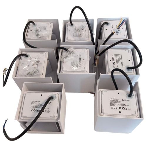 Lampa ścienna LED 12W wodoszczelna 8szt. na Arena.pl