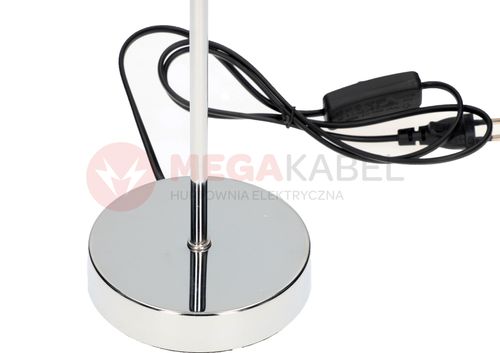 Lampka stołowa MT-507/W-CH biała/chrom E27 Vitalux na Arena.pl