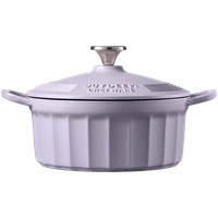 buydeem emaliowane naczynie żeliwne 2,9l, model cp521, kolor petal purple