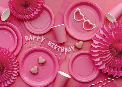 Obrus na stół Basic ciemny różowy, 137x183 cm na Arena.pl