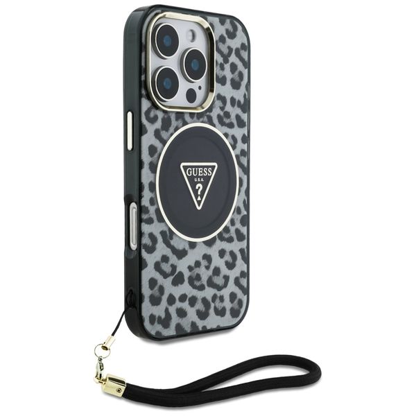 Etui Guess do iPhone 16 Pro, Czarny MagSafe zdjęcie 3
