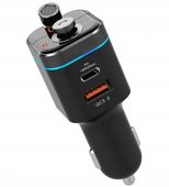 Ładowarka Samochodowa Transmiter do samochodu C72 Bluetooth