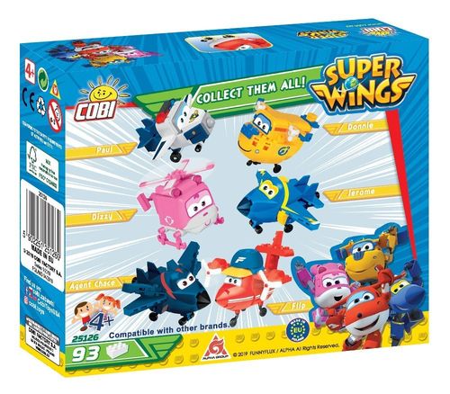 Klocki Super Wings 93 elementy Jett na Arena.pl