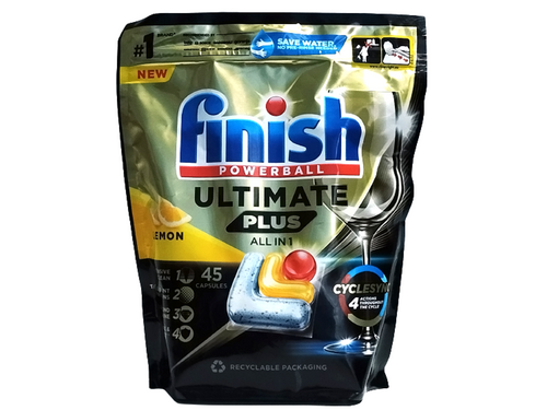 Tabletki do zmywarki Finish UltimatePlus 45szt na Arena.pl