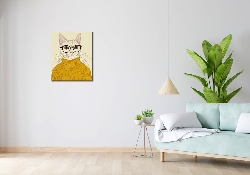 Obraz 50x60cm Intelektualista zdjęcie 2