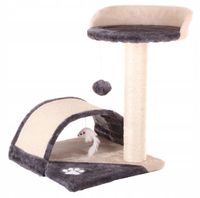 Drapak dla Kota Legowisko Tunel dla Kociąt Sizalowy Słupek zabawka myszka